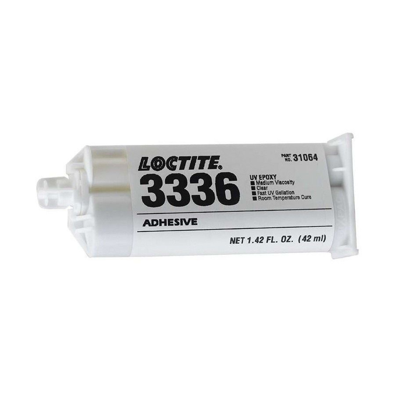 Loctite 3336 Clear/Light Yellow One-Part Epoxy Adhesive, 42 ml