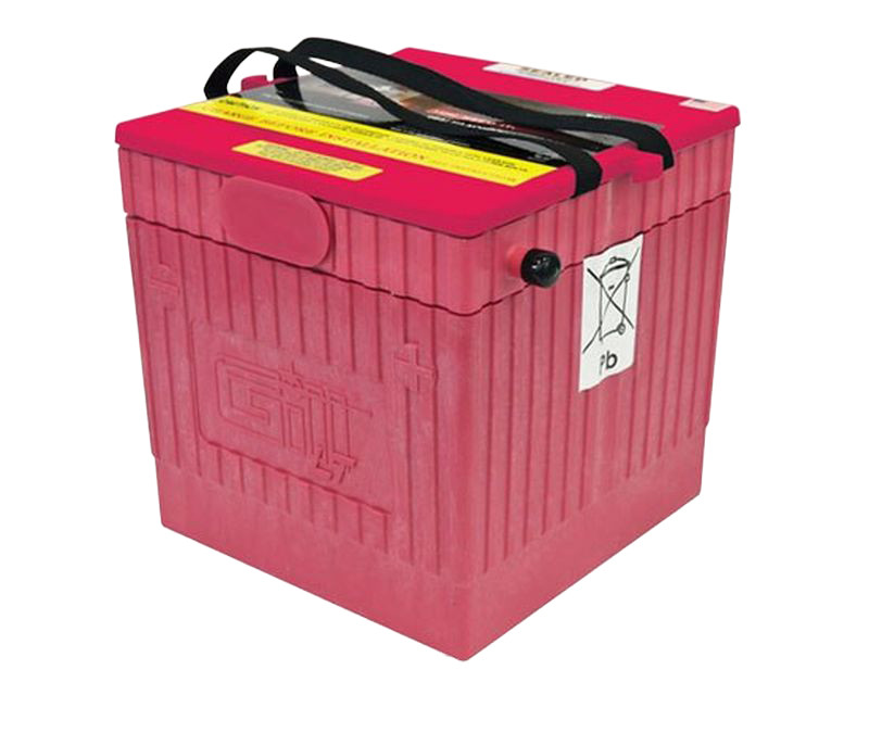 Gill 7638-44T VRLA 24-Volt / 44 Ah Sealed Lead Acid Aircraft Battery