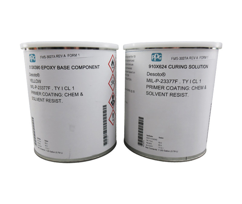 PPG DeSoto 513X390 Yellow MIL-P-23377F Type I Class 1 Spec