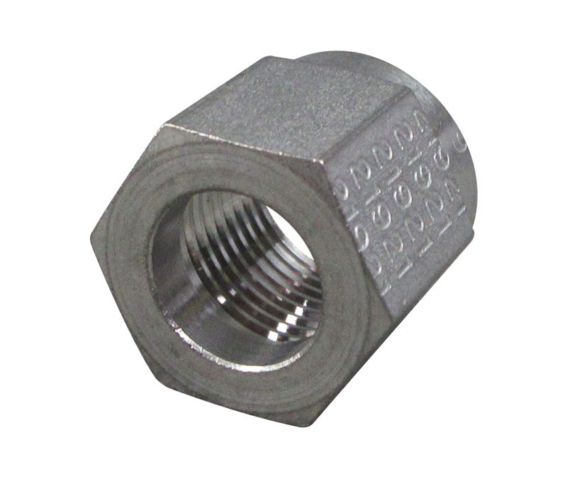 Military Standard MS21921-8J Stainless Steel Nut, Tube Coupling at