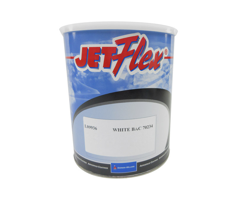Sherwin-Williams L09936 JetFlex Semi-Gloss BAC70234 White Urethane