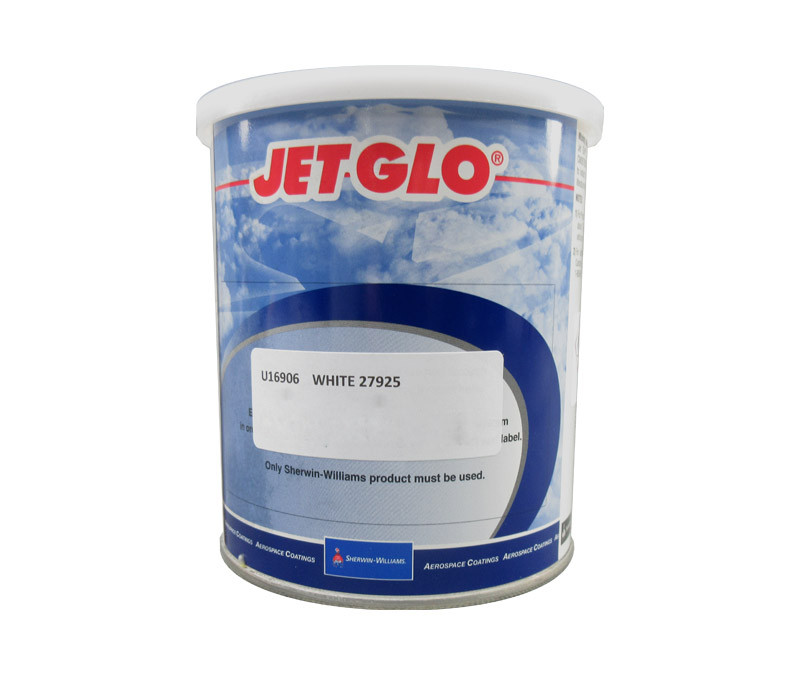 SherwinWilliams U16906 JET GLO Polyester Urethane Topcoat Paint White
