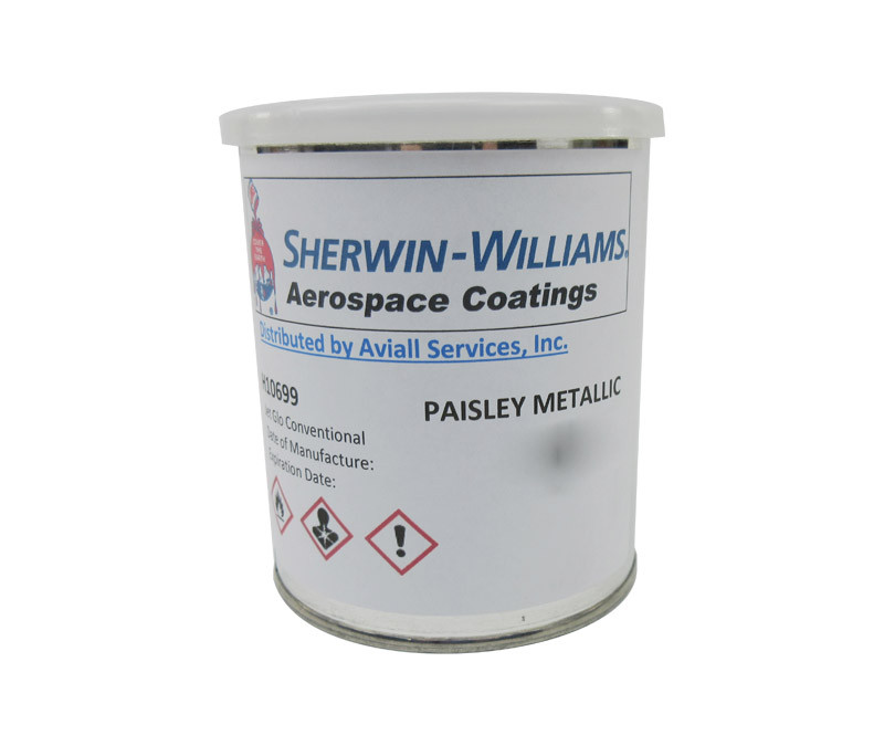 SherwinWilliams H10699 ACRY GLO Conventional Metallic Paisley Acrylic