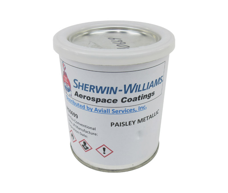 SherwinWilliams H10699 ACRY GLO Conventional Metallic Paisley Acrylic