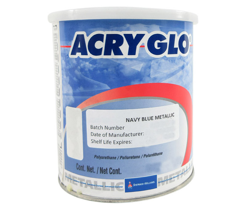 SherwinWilliams H10713 ACRY GLO Conventional Metallic Navy Blue