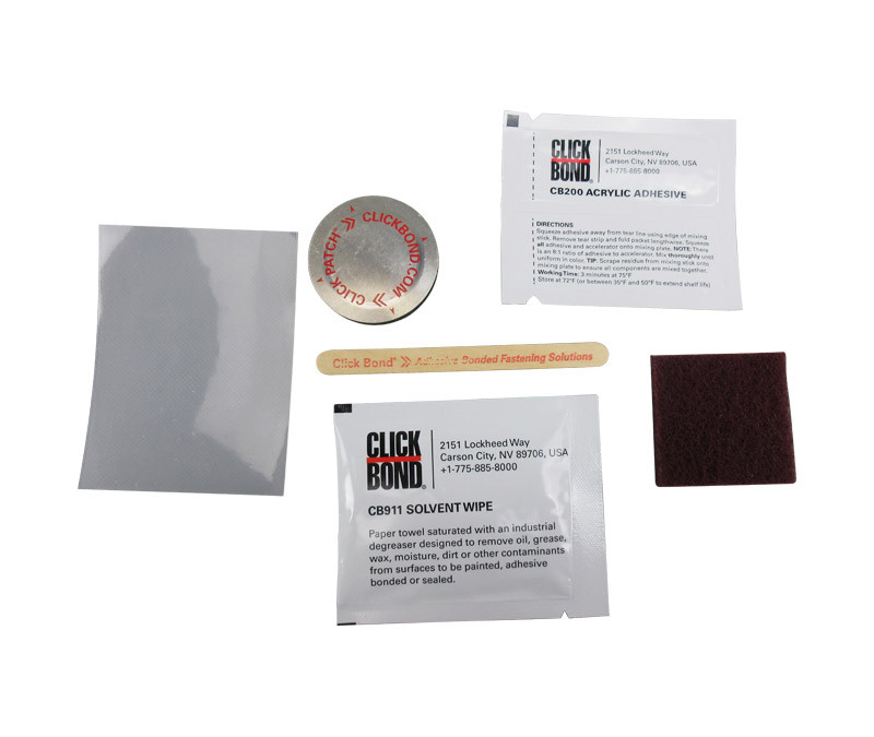 CLICK BOND CP125-000-005-KA1A1 Aluminum 1.25