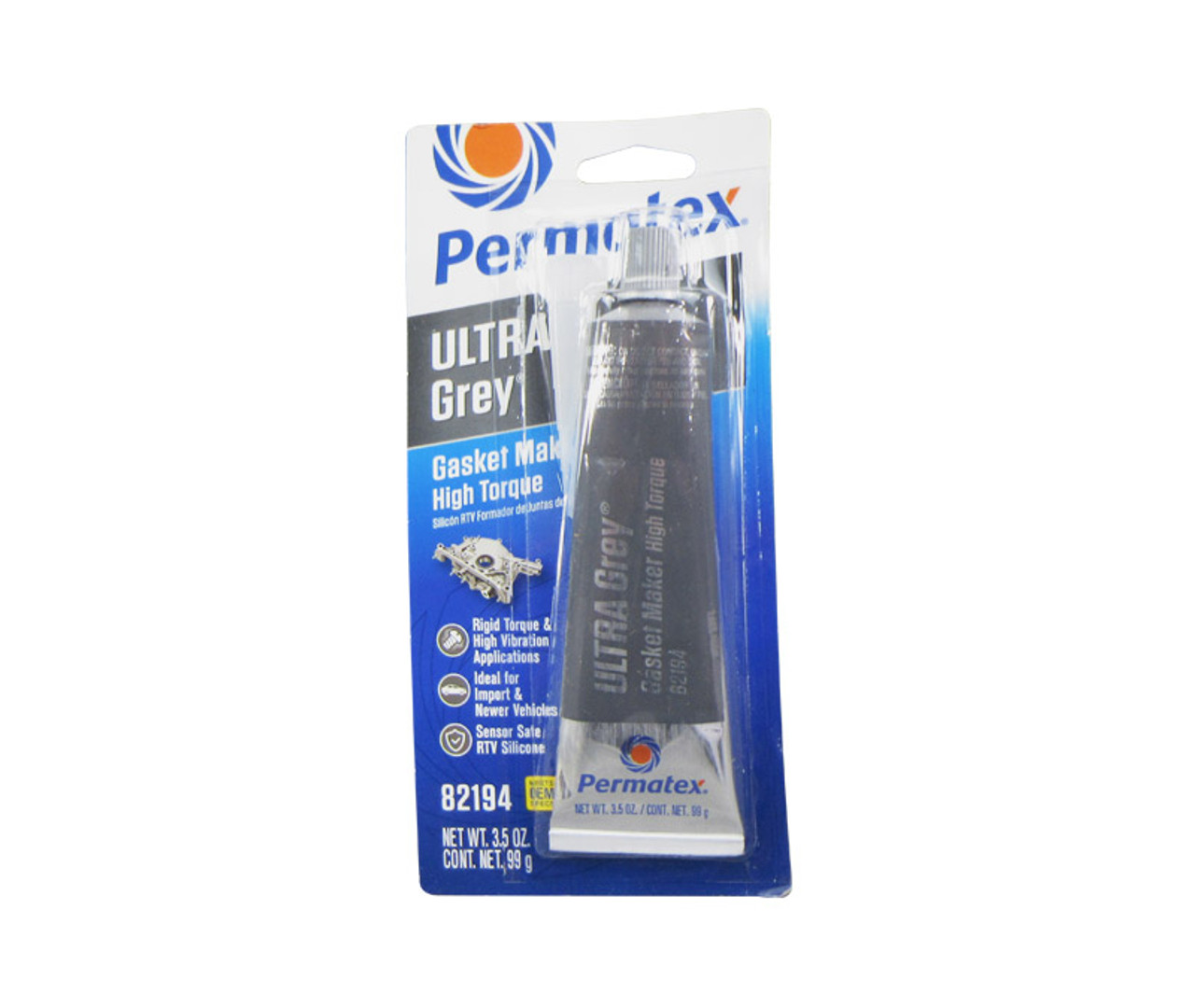 Permatex Ultra Grey Silicone (82194) - Tire Supply Network