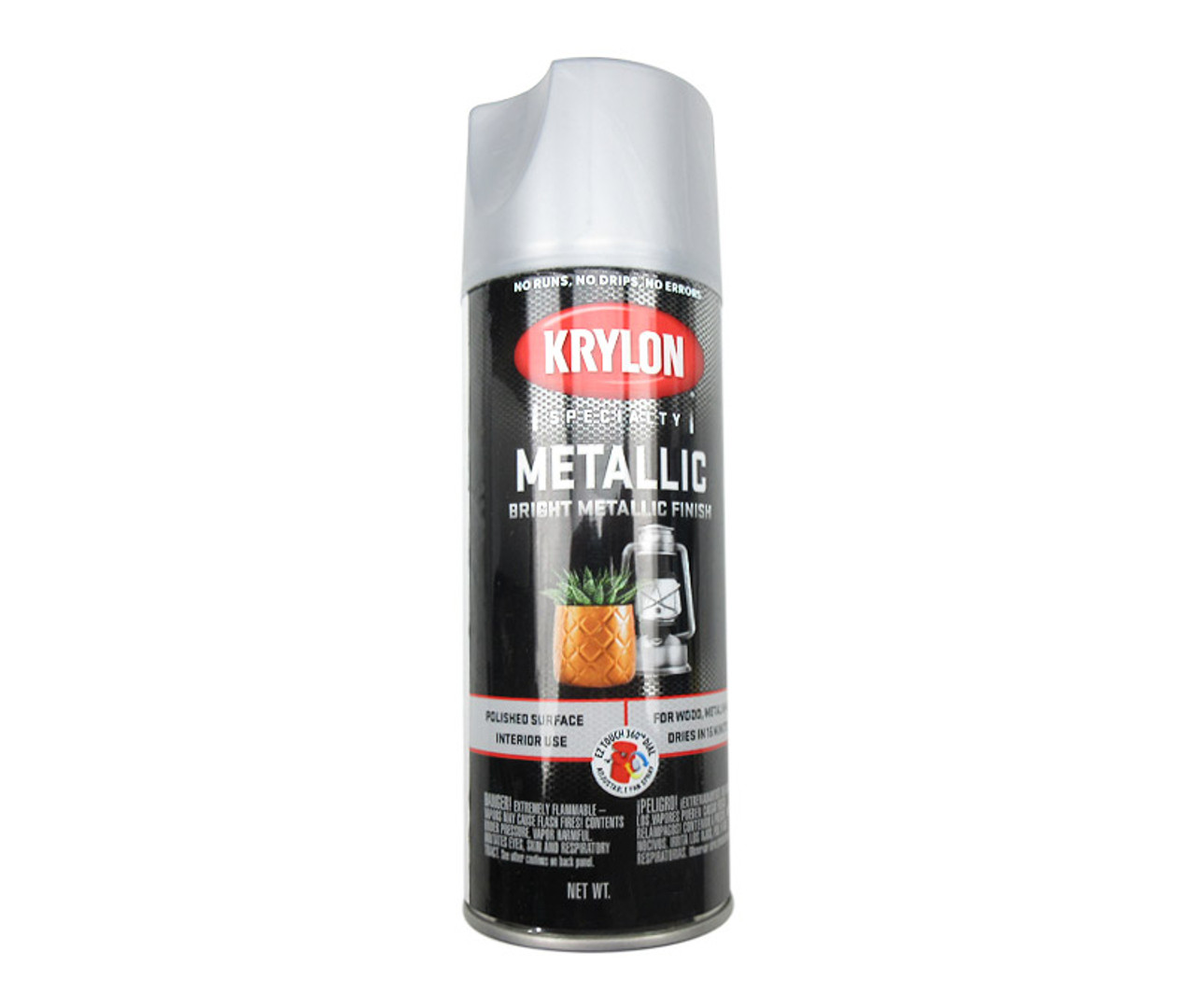 Krylon Camouflage Ultra-Flat Spray Paint, Brown, 11 oz.