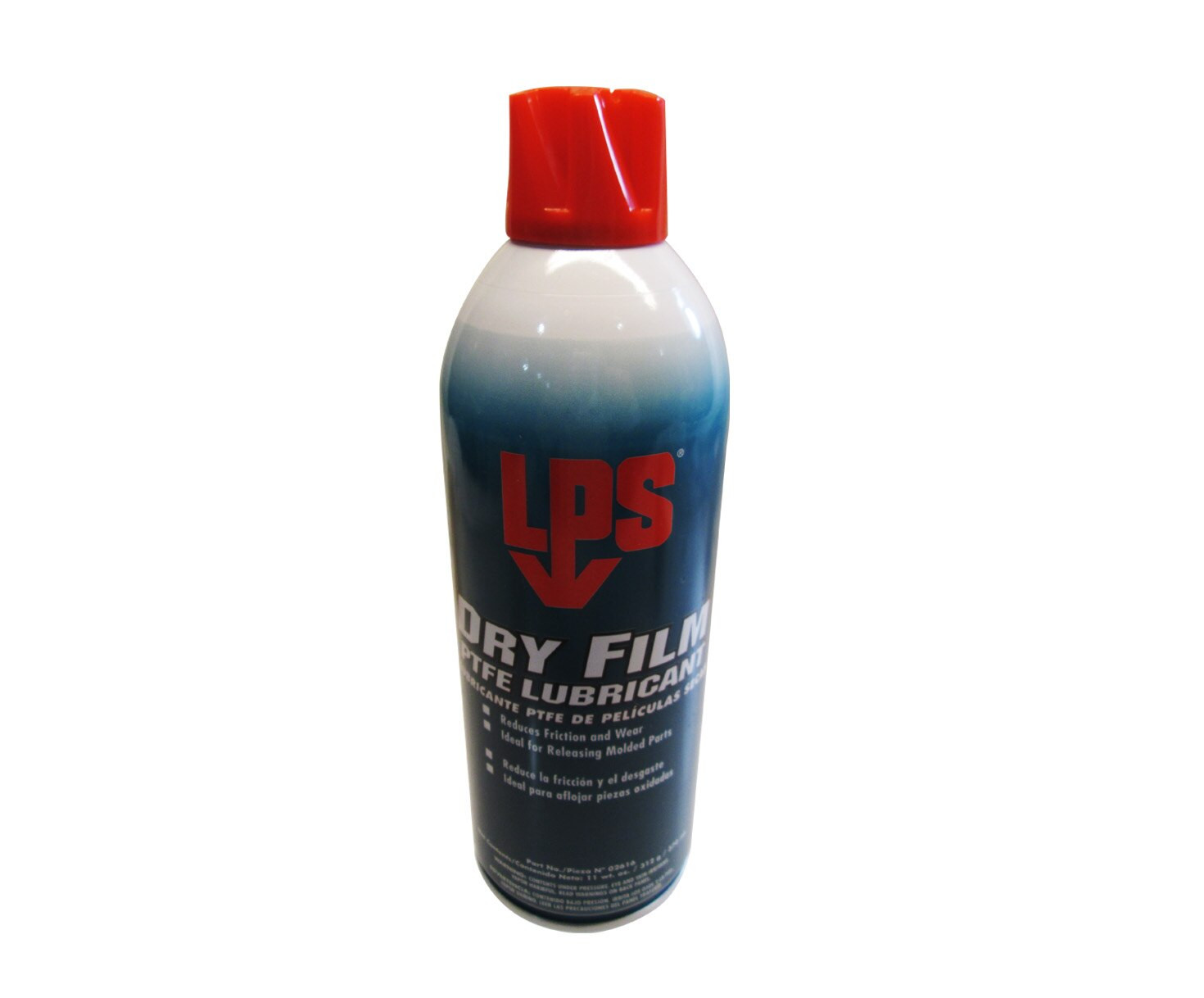 LPS 02616 White PTFE Dry Film Lubricant 12 oz Aerosol Can at