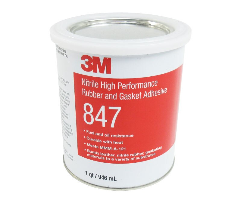 3M 02120019721 ScotchWeld 847 Brown Nitrile High Performance Rubber