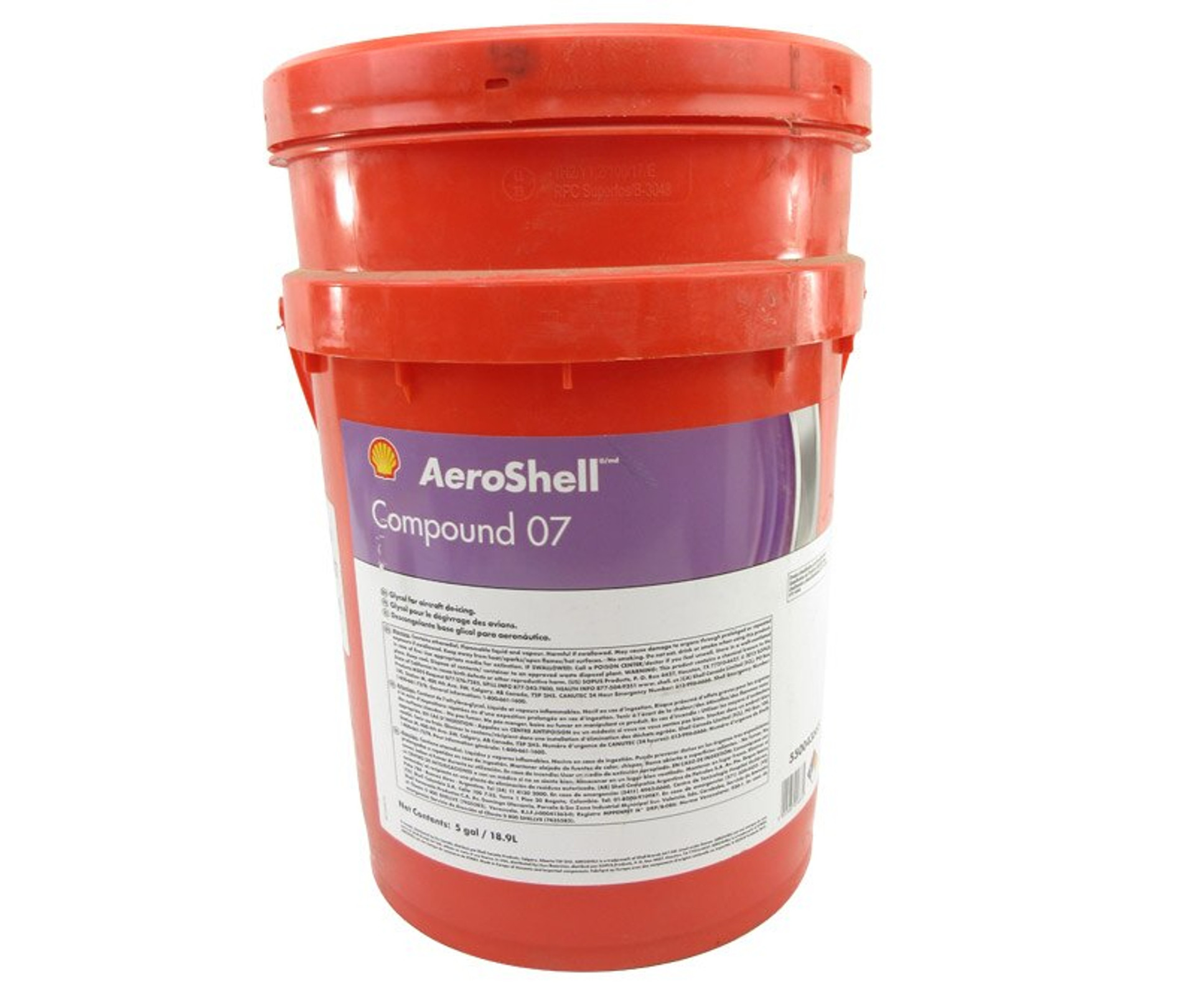 AeroShell Compound 07 DeIcer Fluid 5 Gallon Steel Pail at