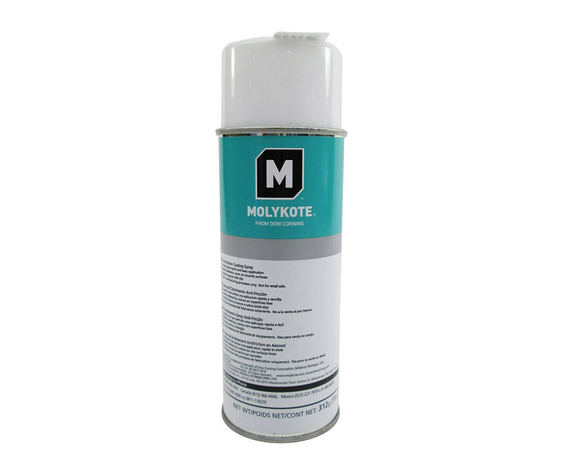 Dow Corning Molykote D321R Black Dry Film Lubricant 400 mL Aerosol