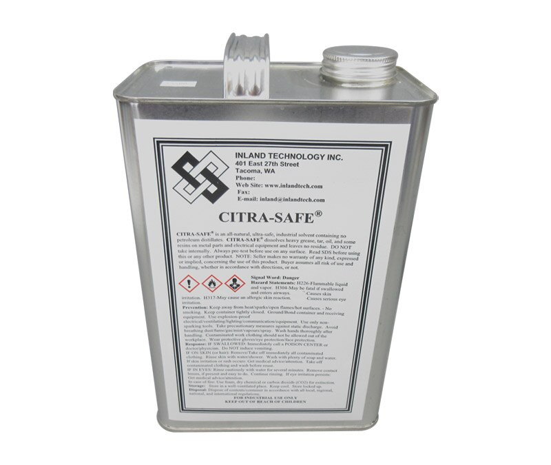 Inland Technology CitraSafe Solvent Cleaner One Gallon