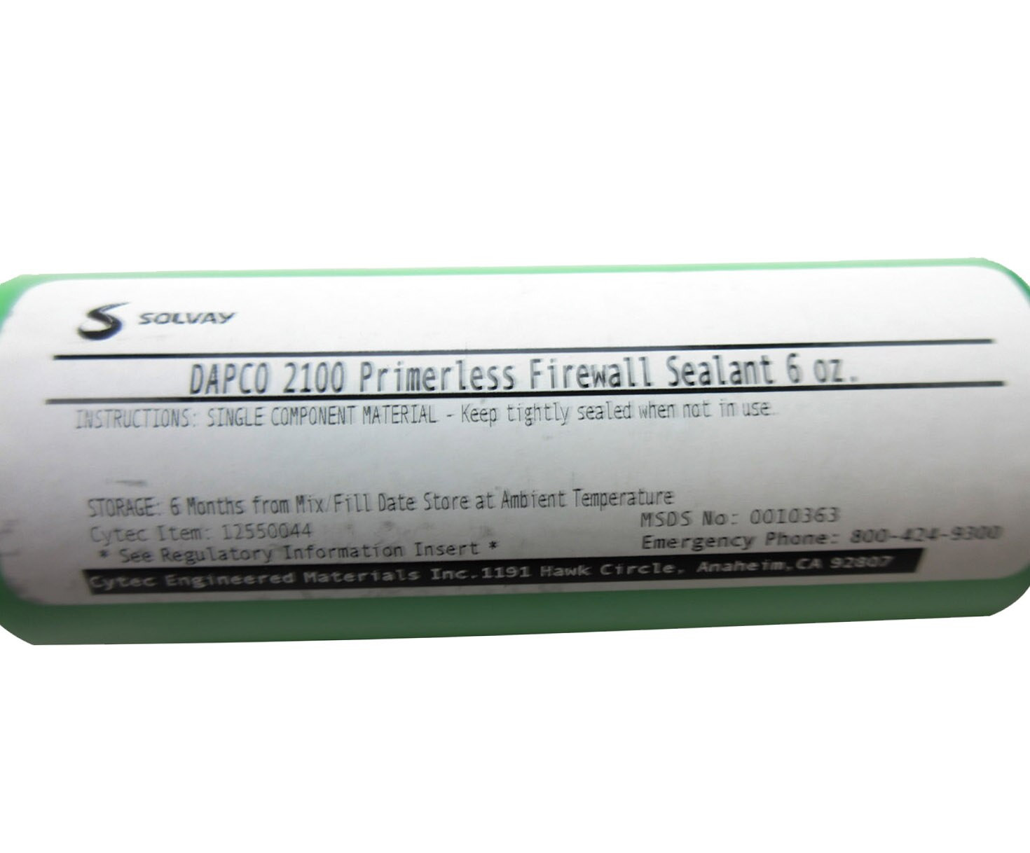 DAPCO 2100 Primerless Cilicone Firewall Sealant 6 oz