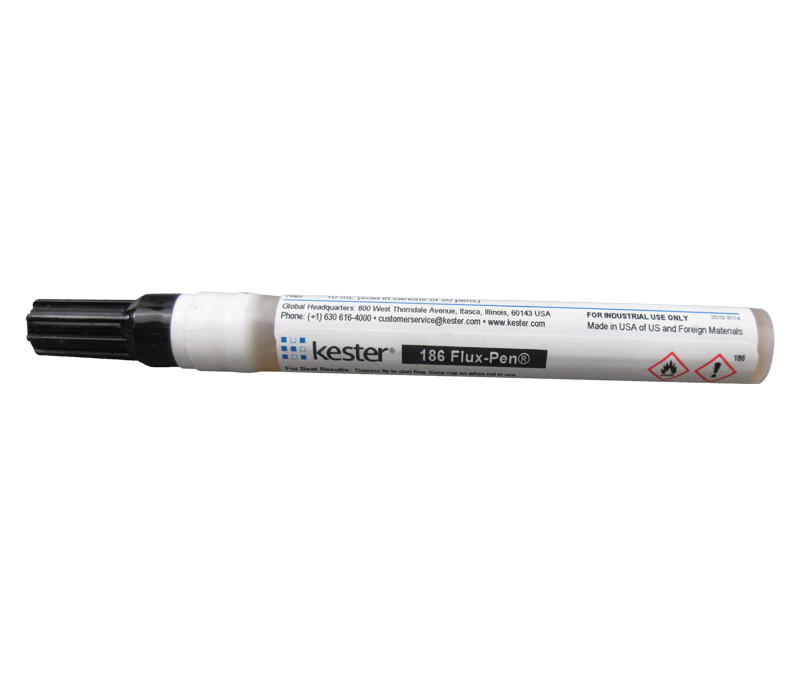Kester 8310000186 FluxPen 186 Clear Mildly Activated Rosin Flux 10