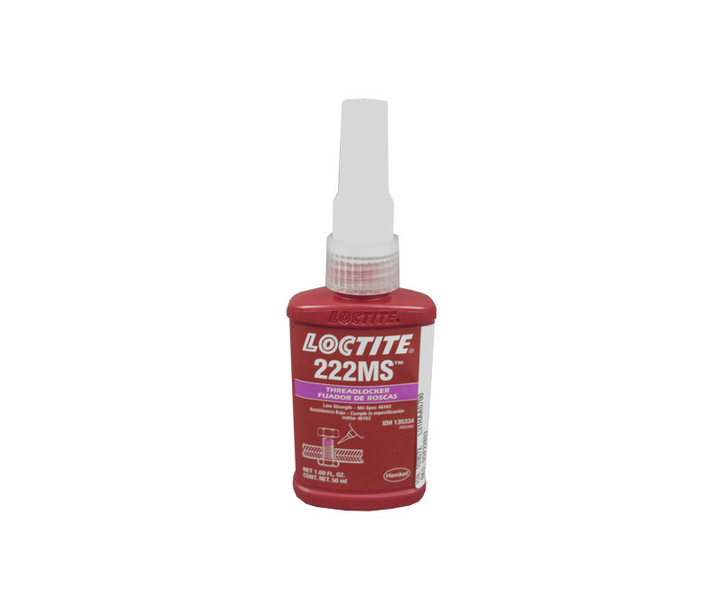 Henkel 22231 LOCTITE 222MS Purple Low Strength Small Screw Mil-Spec ...