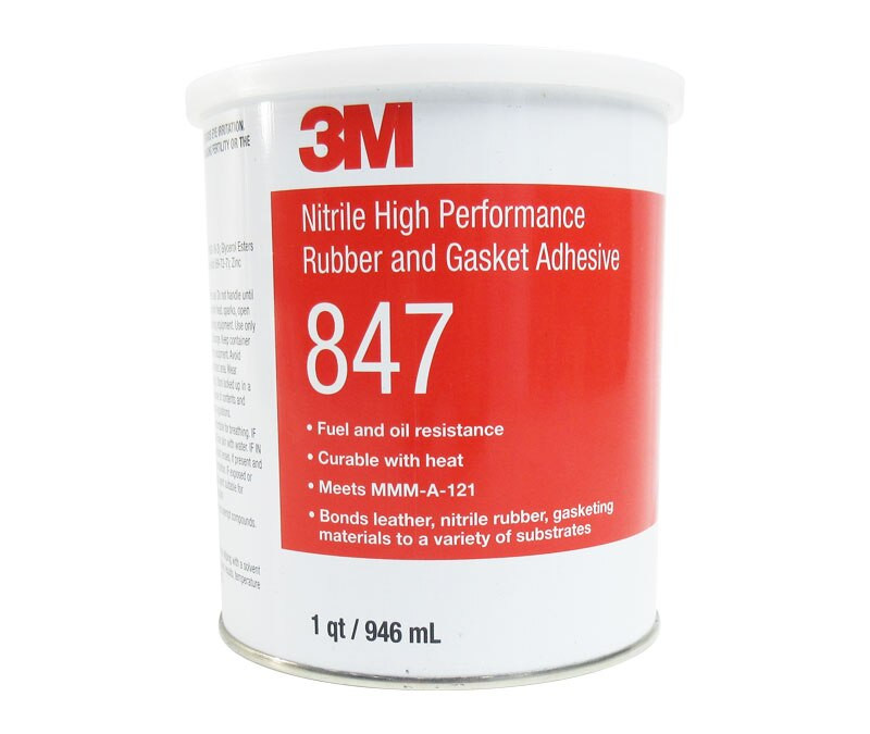 3M 02120019721 ScotchWeld 847 Brown Nitrile High Performance Rubber