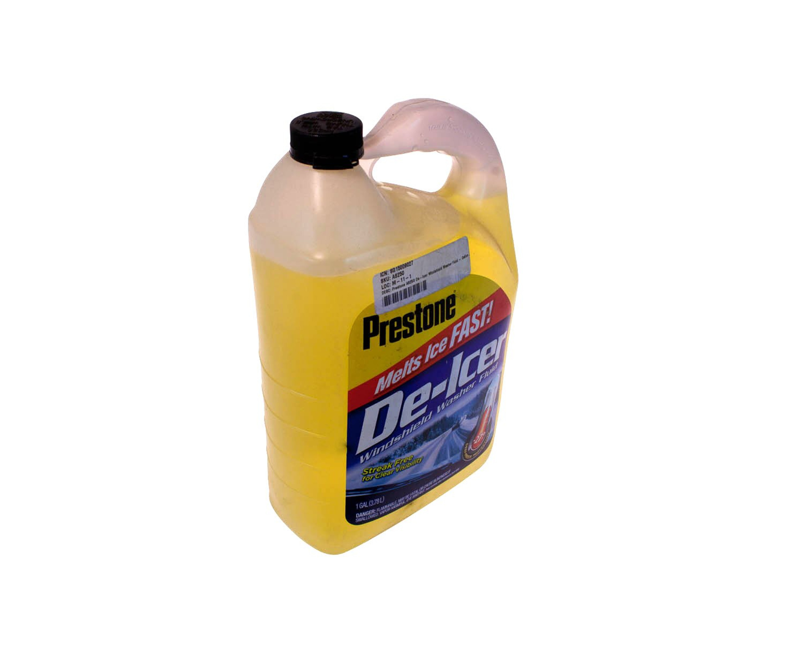 Prestone AS250 DeIcer Windshield Washer Fluid Gallon