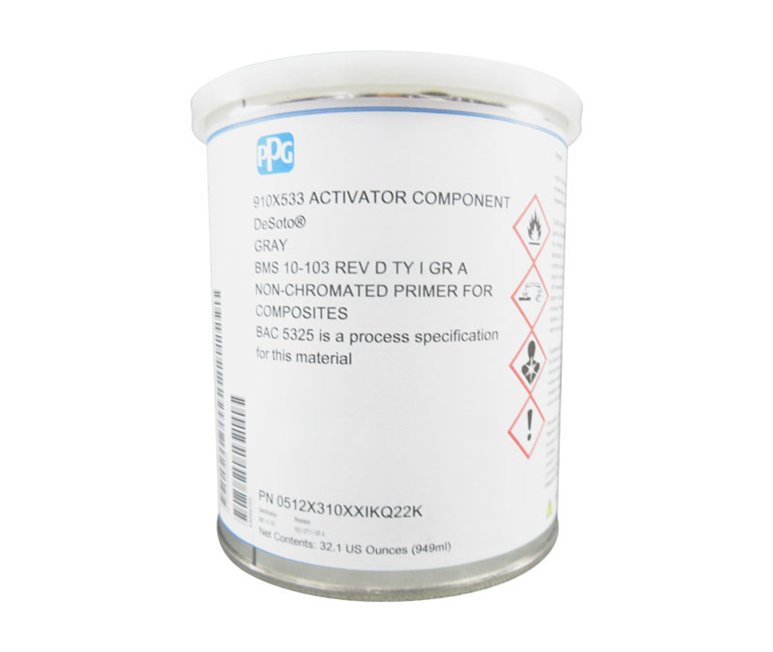 PPG Aerospace DeSoto ChromeFree Epoxy Primer Quart