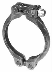 Aerospace Standard AS1895/1300 Crescent Steel Coupling, Clamp, Grooved