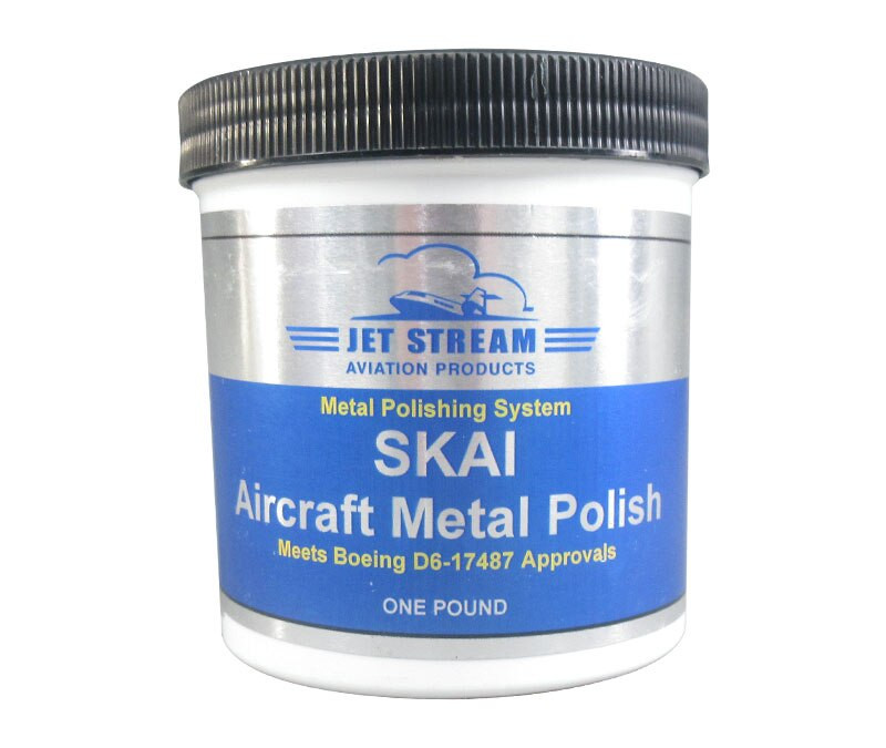 Jet Stream Aviation SMP01 Skai Aircraft & Metal Polish 1 lb Can at