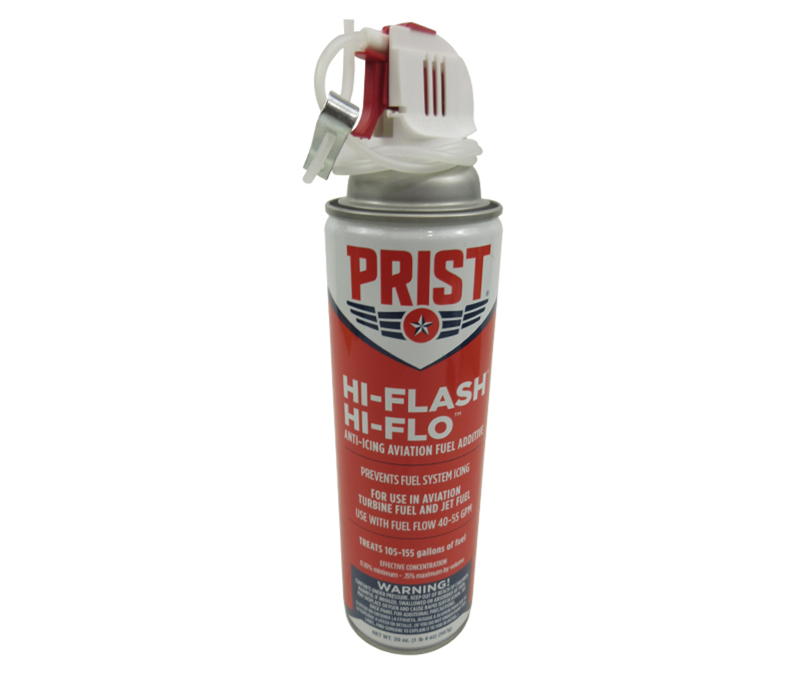 Prist 36437 HIFLASH HIFLO AntiIcing Aviation Fuel Additive 20 oz