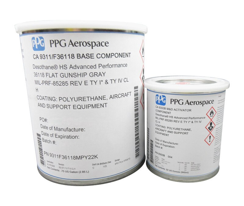 PPG DeSoto Desothane CA9311 FS36118 Topcoat Gallon