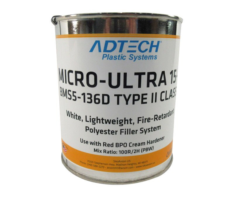 FlameRetardant Polyester Filler/Flaring Paste Quart