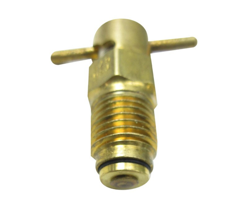 Curtis CCA1300 Brass 1/4" NPT x .965 Long Spiral to Open/Turn to Lock