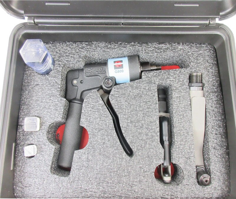Cherry Aerospace G800CMR CherryMAXLightweight Hand Riveter Tool Kit at