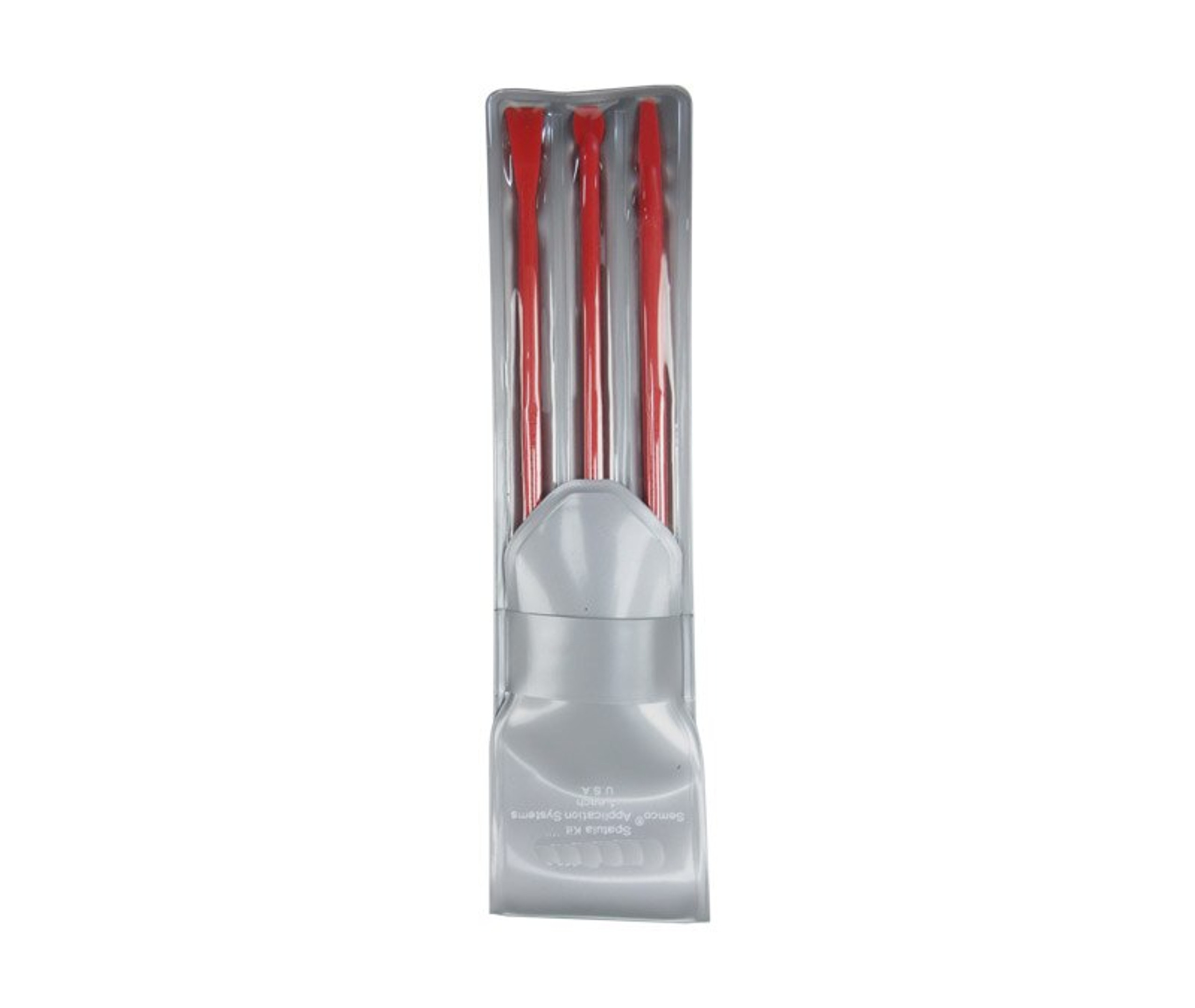 PPG Semco Spatula Kit 3Piece Spatula Set Orange