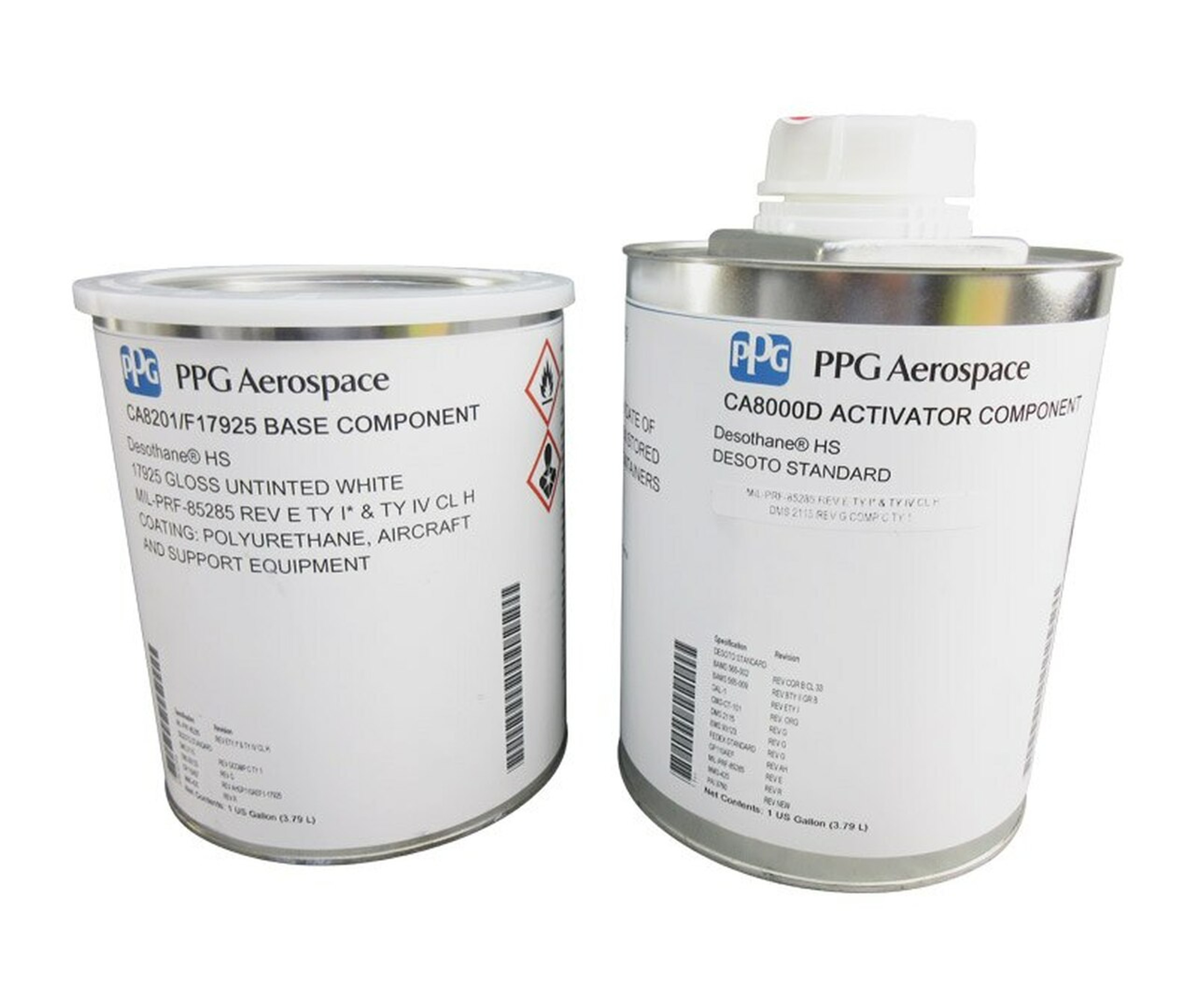 PPG Desothane CA8201/FS11136 Red MILPRF85285 Type I Spec HighSolid