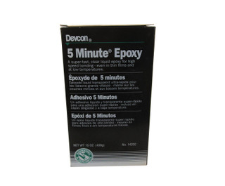 Devcon 2 Ton Clear Two-Part Epoxy Adhesive - Base & Accelerator (B/A) - 25  ml Tube - 14310