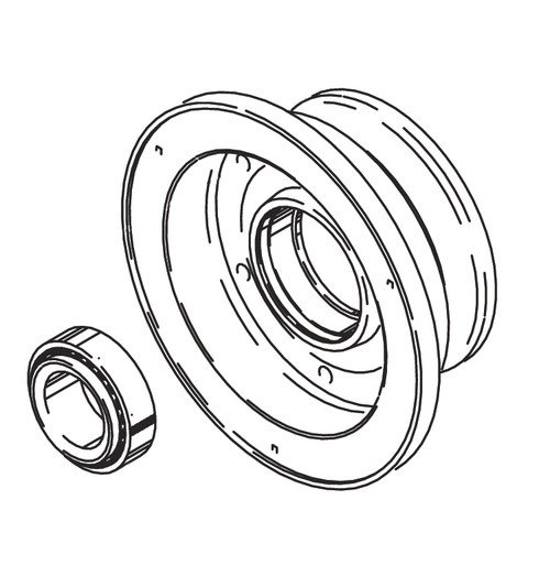 Cleveland Wheel & Brake 162-05702 Outer Wheel Half Aseembly
