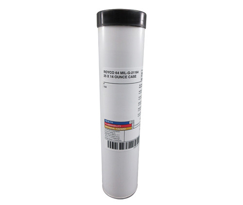 ROYCO® 64 MIL-G-21164D Notice 1/PCS5007 Spec High Load Synthetic Grease - 14 oz Cartridge