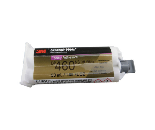 3M™ Scotch-Weld™ DP460NS Off-White Epoxy Adhesive - 50 mL Cartridge