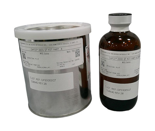 DAPCO® 3300 SS8640 Rev. 23 Spec Low Viscosity Silicone Adhesive - Quart Kit