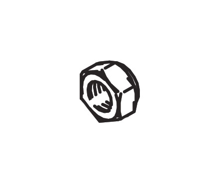 Cleveland Wheel & Brake 094-15200 Nut