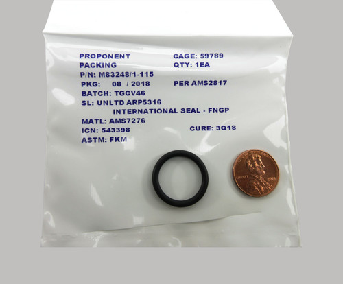 Military Specification M83248/1-115 O-Ring - 25/Pack
