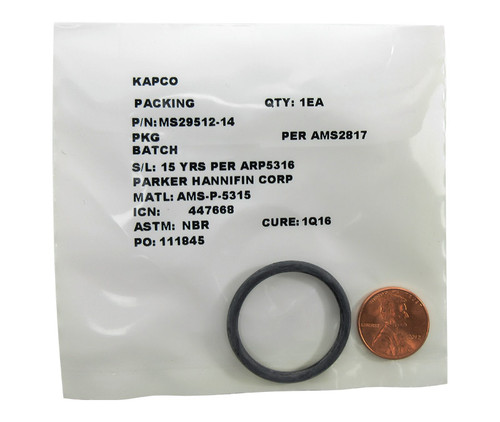 Military Standard MS29512-14 O-Ring - 25/Pack