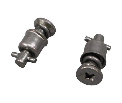 Monadnock 1142012-6 Stainless Steel Stud Assembly, Turnlock Fastener - 5/Pack