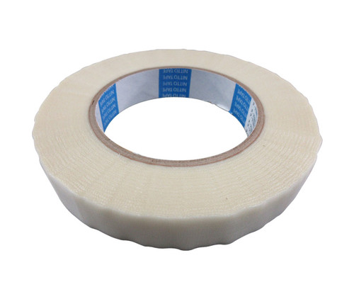 NITTO P-212HD White 10.2 mil 3/4" High-Temperature Glass Cloth Tape - 36 Yard Roll - 48/Case