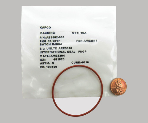 SAE Aerospace Standard AS3582-033 O-Ring - 25/Pack