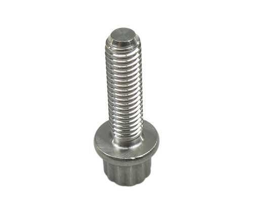 Military Standard MS9556-09 Stainless Steel Double Hexagon Extended Washer Head Bolt, Machine