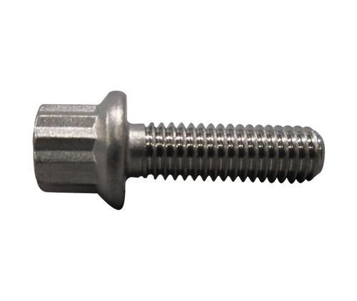 Military Standard MS9556-08 Stainless Steel Double Hexagon Extended Washer Head Bolt, Machine
