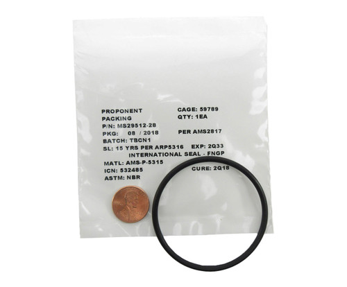 Military Standard MS29512-28 O-Ring - 10/Pack