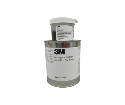 3M™ Aerospace AC-730 B-1/2 Corrosion Inhibitive Polysulfide Fuselage Sealant - Quart Kit (26 oz Net Wt) - 9/Case