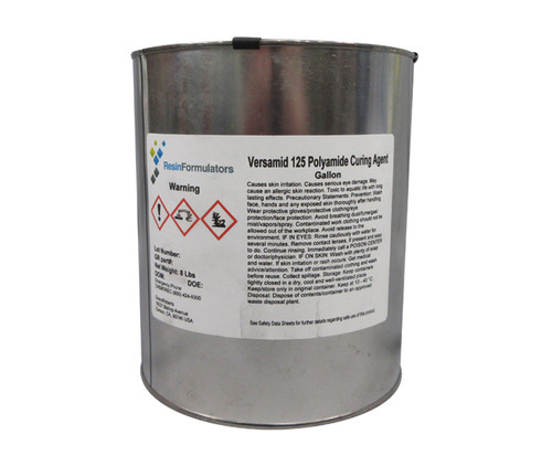 Versamid 125 Medium Viscosity Reactive Polyamide Resin - Gallon Can