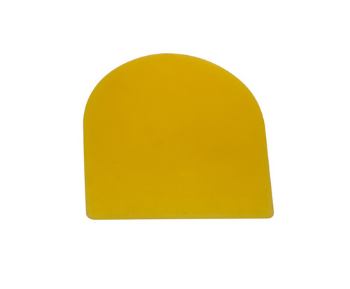 E-Z MIX® 51002 Yellow Plastic 2" Filler Spreader - 100/Pack