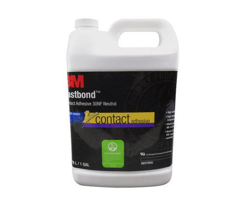 3M™ 021200-21181 Fastbond™ 30NF Neutral Contact Adhesive - 3.78 Liter (Gallon) Can - 4/Case